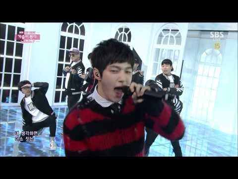 [1080p][Hot Debut] 141207 Infinite F - Heartthrob @ Inkigayo
