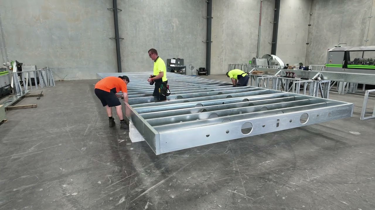 Modular Floor System Assembly