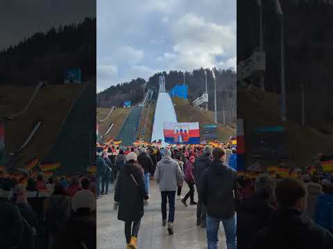 German jump of Vierschanzentournee in Garmisch-Partenkirchen