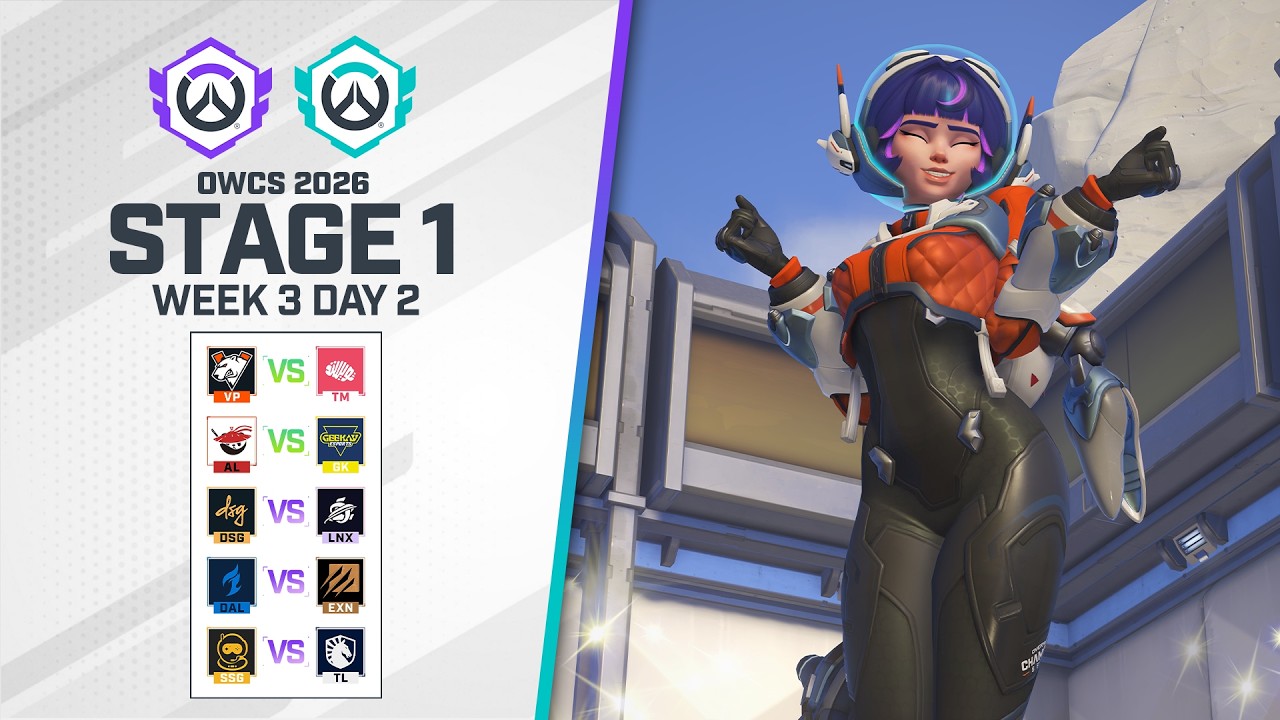 [DROPS] OWCS 2026 | NA/EMEA | Stage 1 Week 3 Day 2