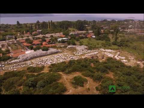 Cyzicus hadrian Temple 2016 - Drone eye view