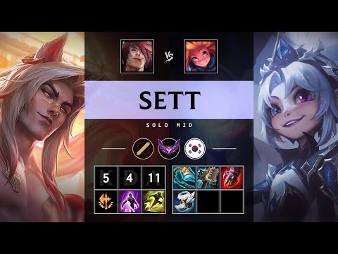 Sett Mid vs Zoe - KR Master Patch 25.07