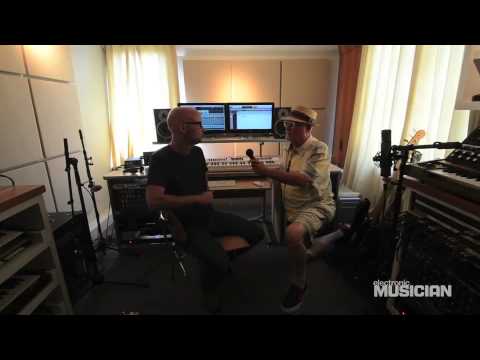 In the Studio With Moby