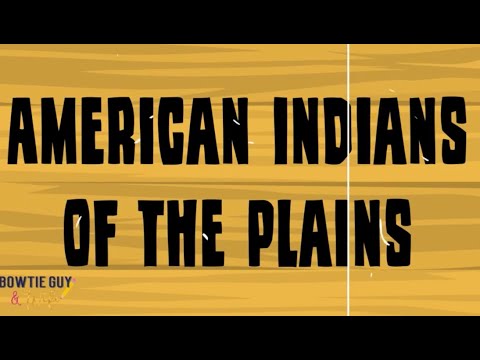 Native American Indians of the Great Plains - Educational Social Studies Video for Students & Kids