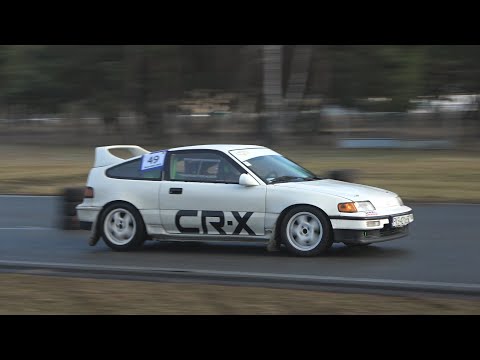 Wojciech Wiertlewski, Honda CRX | P3 w klasie 3 🥉- VI SuperOES 2021 Tor Poznań - 15.01.2022