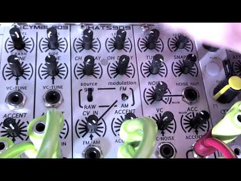 Tiptop Audio SD909 Black - Drum Modular Synthesizer image 3