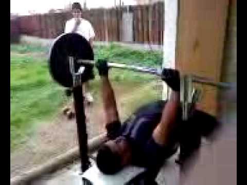 Bench press 355 @ 180lbs