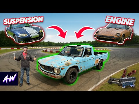 Building the ULTIMATE DIY DRIFT TRUCK w/ Miata and Datsun Parts
