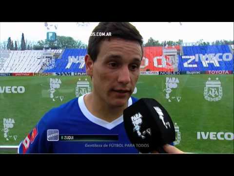 Zuqui:"No lo liquidamos".Godoy Cruz-Estudiantes.Fecha 16.Torneo Primera División 2014.FPT