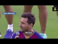 Discours de Lionel Messi au Camp Nou Dimanche dernier - FC BARCELONA HD
