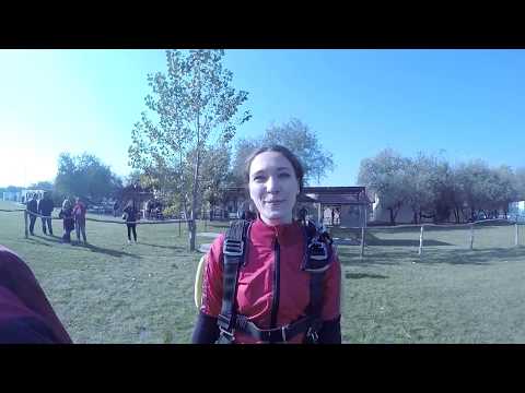 Tandemugrás - Ugrani Jó - Zsuzsi első ugrása 18.10.06