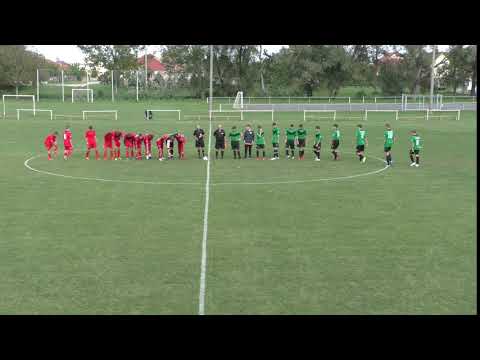 2019 09 29  Rábapatona   Dunaszentpál U19  meccs előtti felvonulás