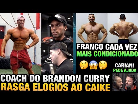 COACH GRINGO DIZ QUE CAIKE SERÁ TOP 1 DO OLYMPIA FUTURAMENTE - FELIPE FRANCO CADA VEZ MELHOR E MAIS