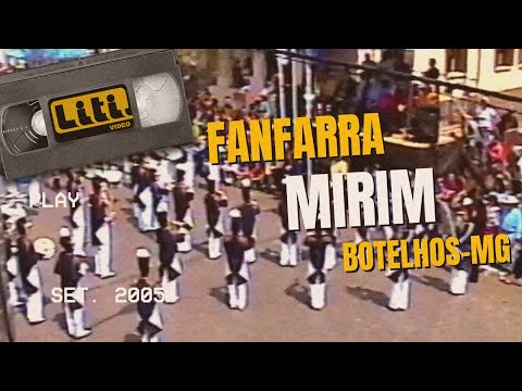 Ep. 40 - Desfile Fanfarra Mirim | 2005 | Botelhos-MG | Liti Video