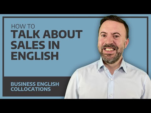 How To Talk About Sales in English