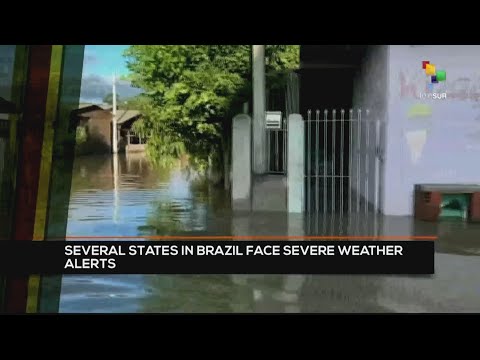 FTS 8:30 28-09: Several states in Brazil face severe weather alerts