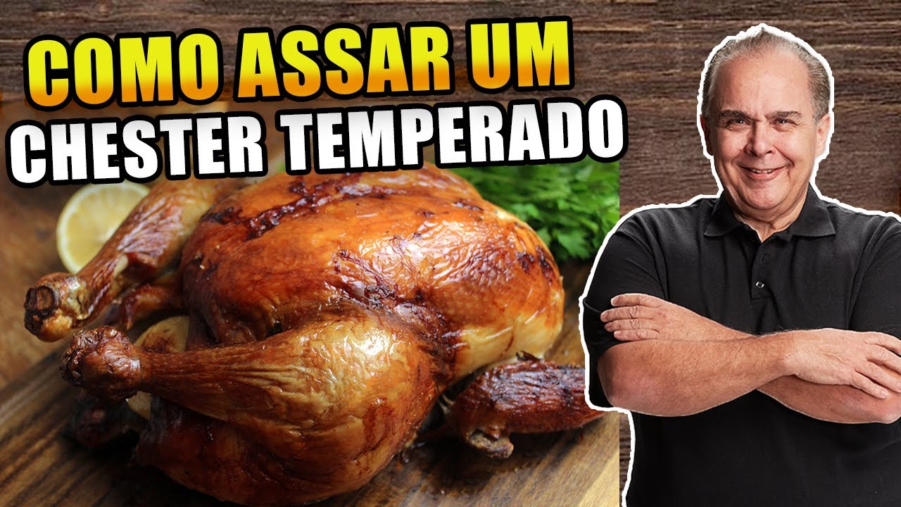 Como Assar um Chester Temperado - Chef Taico