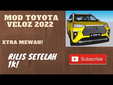 Mod Bussid All New Toyota Veloz