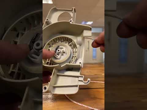 STIHL Anwerfseil wechseln bei allen Modellen gleich! Erste Hilfe