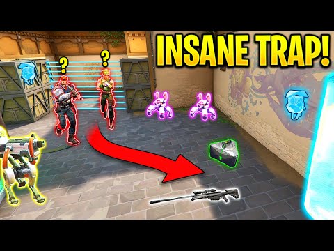 Valorant: The POWER of Creative Traps! - Best Bait & 200 IQ Planning - Valorant Moments Montage