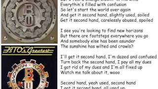 Bachman Turner Overdrive - Second Hand