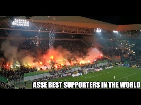 ● ASSE-PSG HIGHLIGHTS SUPPORTERS ● BEST SUPPORTERS IN THE WORLD ●