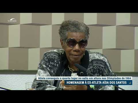 CEsp homenageia Aida dos Santos, pioneira do atletismo brasileiro