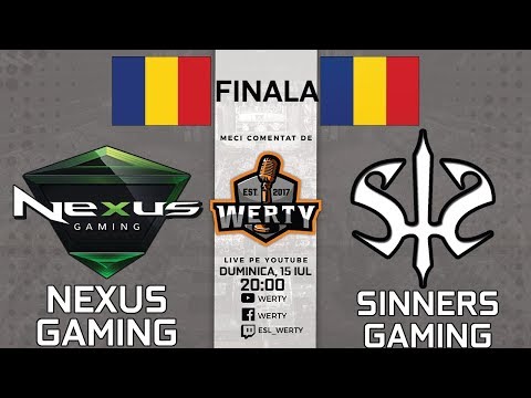 🔴(RO CS:GO) NEXUS GAMING (RO) vs. SINNERS GAMING (RO) - FINALA CBE LAN QUALIFIER