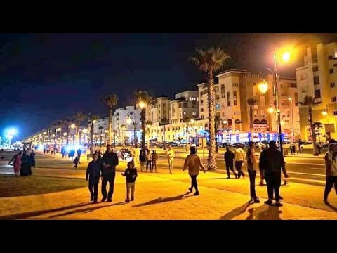 RABAT شوف أجواء ومناظر بلحظة ربانية من مطار الرباط-سلا عبر جنبات القصر الملكي إلى شارع مولاي الحسن