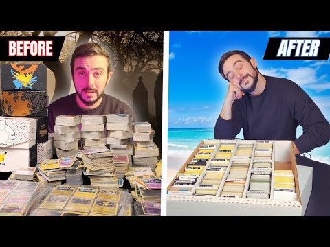 The STRESS-FREE Way To Sort Pokemon Cards