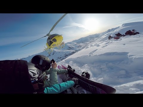 GoPro: Jamie Anderson Heli Boarding