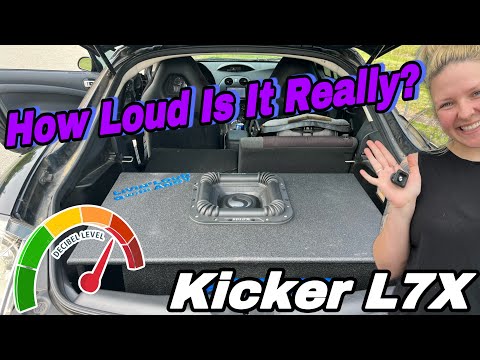 KICKER L7X SPL Test - Louder than you think