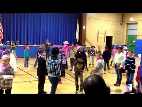 Square Dancing, Horgan Elementary grade 3/4 West Warwick, RI