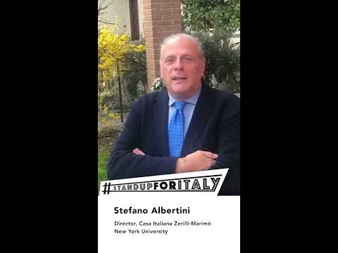 i-Italy: #STANDUPFORITALY with Stefano Albertini