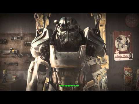 Fallout 4 Title Screen with Theme Music