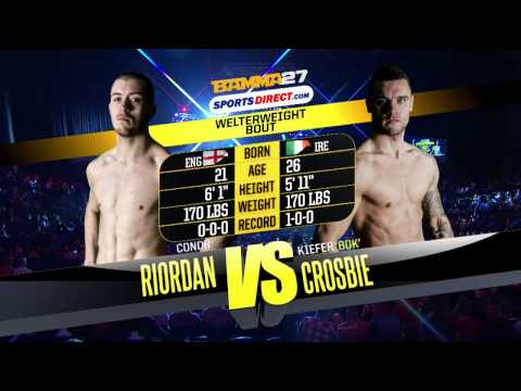 Kiefer Crosbie vs Conor Riordan full fight