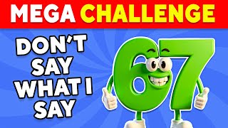 Avoid Saying The Same Thing As Me! 🤔❌ 67 Questions | Only 1% Reach the End! 🔥