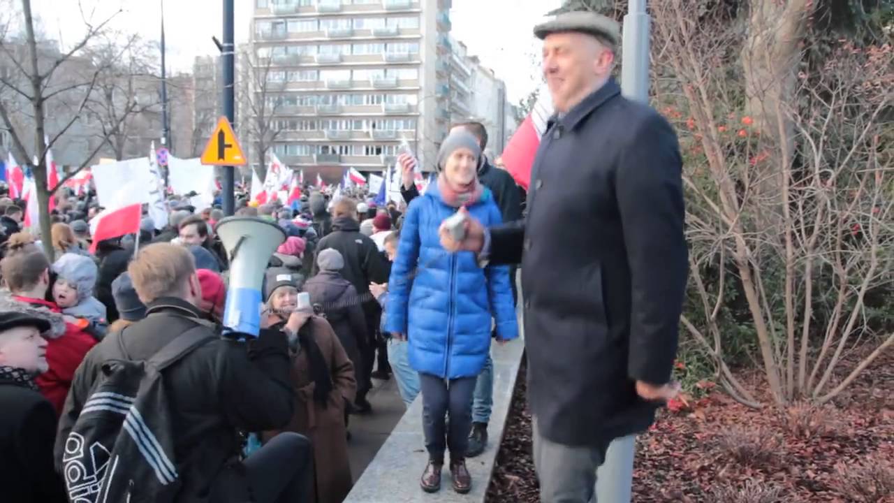 Giertych krzyczy "precz z kaczorem dyktatorem"