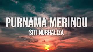 Siti Nurhaliza - Purnama Merindu（Lirik Video)