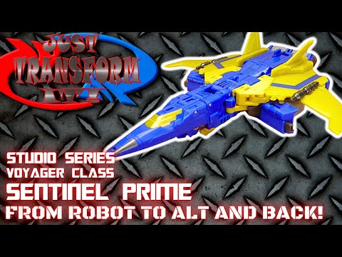 JUST TRANSFORM IT!: Studio Series Voyager Sentinel Prime (TF One)