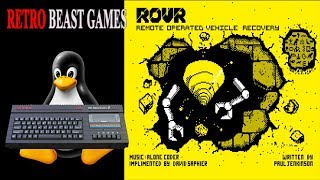 ROVR : ZX Spectrum 128k ( 2018 Made Game ( Full Game Play))