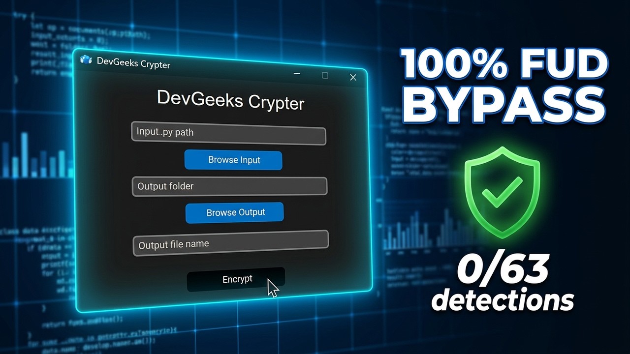 Python Crypter Showcase - How To Make Any File FUD in 2026 (Educational)