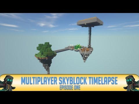 ✔ Minecraft: Multiplayer SkyBlock SpeedRun Timelapse! (2022)