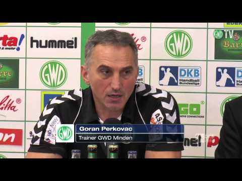 01.12.2013 GWD Minden - Frisch Auf! Göppingen // Pressekonferenz