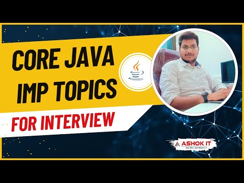 Core Java Important Topics For Interview Ace Your Java Interviews Ashok It