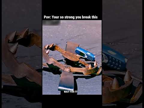 Your so strong you break this 💀🤯