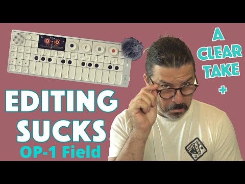 OP-1 Field - How I navigate editing songs.  No Easter Egg after all.