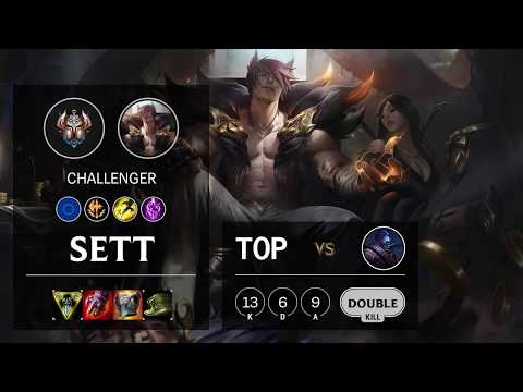 Sett Top vs Jax - EUW Challenger Patch 10.4