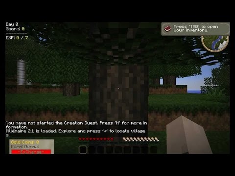 Let's Play Minecraft Yogbox 1 -- Introduction and First Gameplay