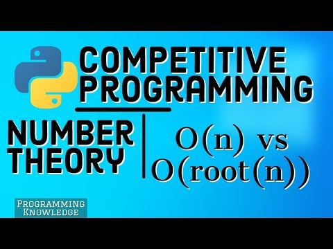 Learn Number Theory for Competitive Programming with Python Compare ...